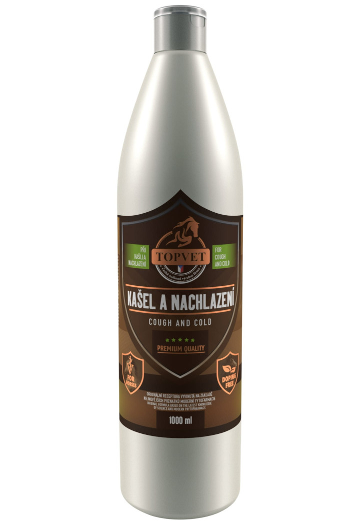 Syrop na kaszel i przeziębienie TOPVET 1000ml
