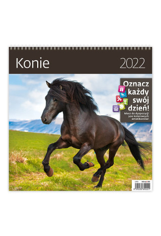 Kalendarz NARCISSUS Konie 2022 30x30