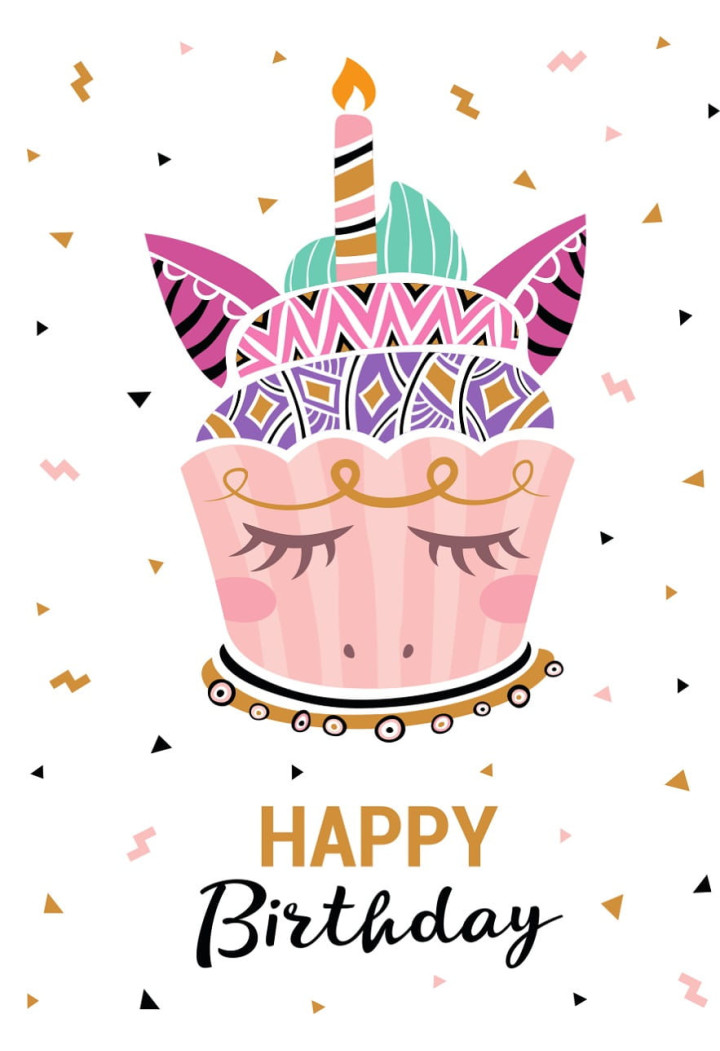 Kartka okolicznościowa HENRY Birthday Unicorn