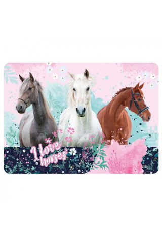 Mata na stół DERFORM I Love Horses 290x400