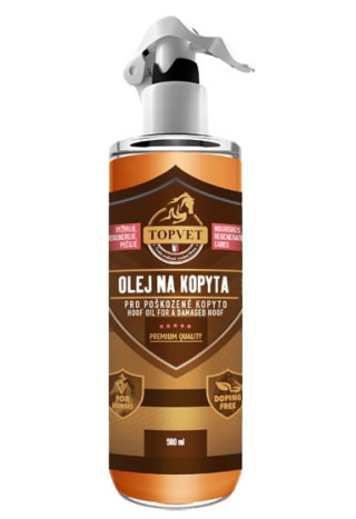 Olej do kopyt uszkodzonych TOPVET 250ml