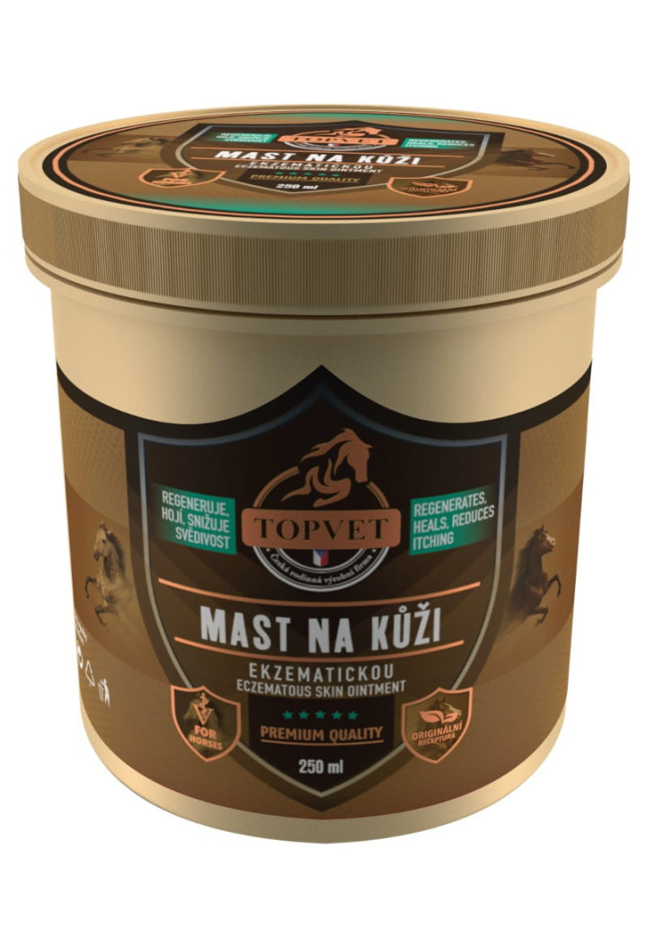 Maść na problemy skórne - egzema TOPVET 500ml