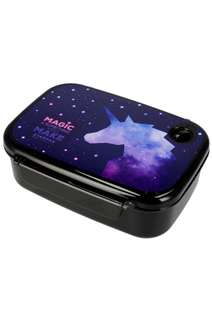 Pudełko śniadaniowe STARPAK Galaxy Unicorn