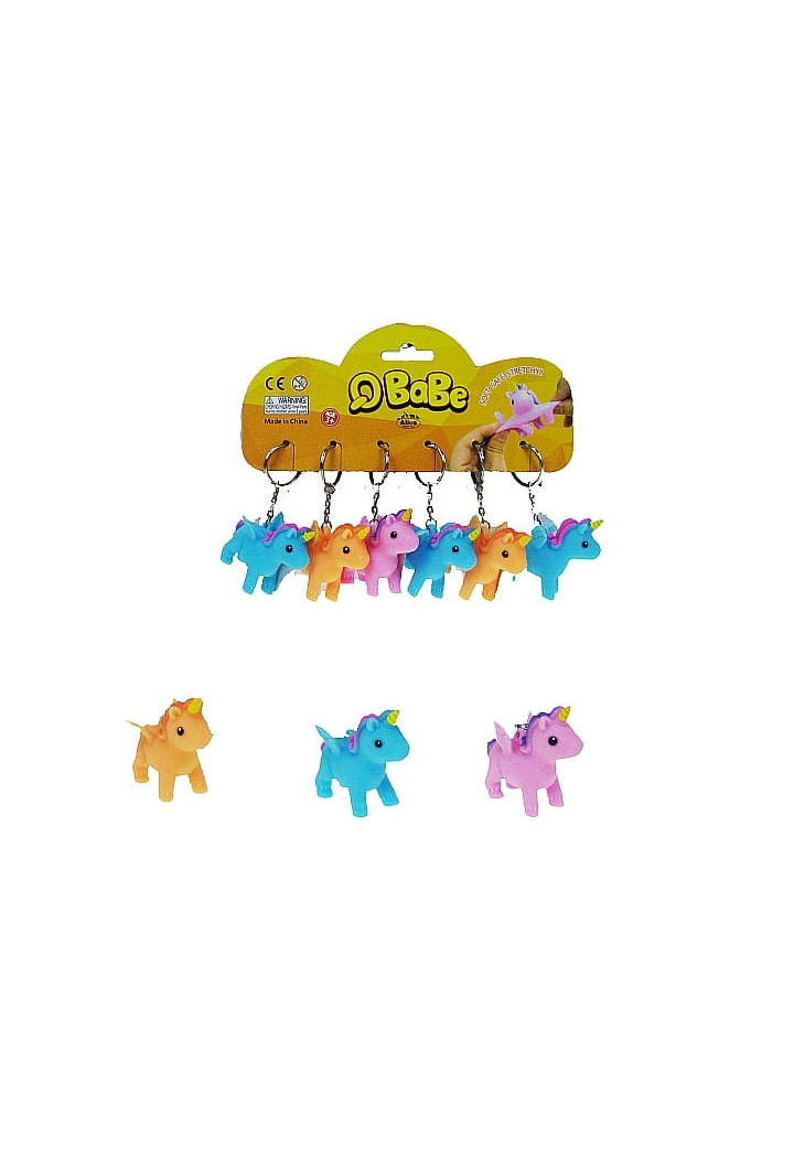 Brelok HIPO Jednorożec mix