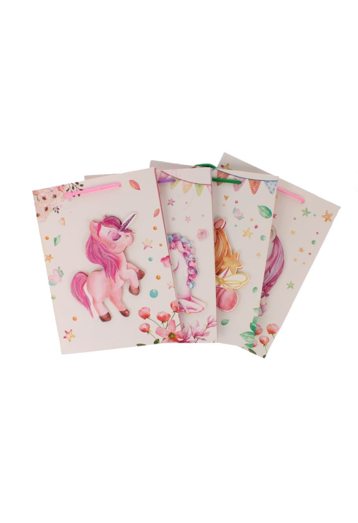 Torebka prezentowa W&K Unicorn 310x400 mix