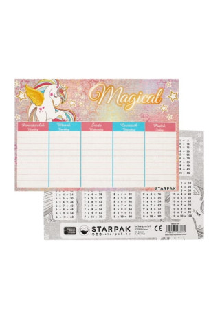 Plan lekcji STARPAK unicorn A5