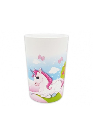 Kubek plastikowy PROCOS Unicorn 230ml 2szt