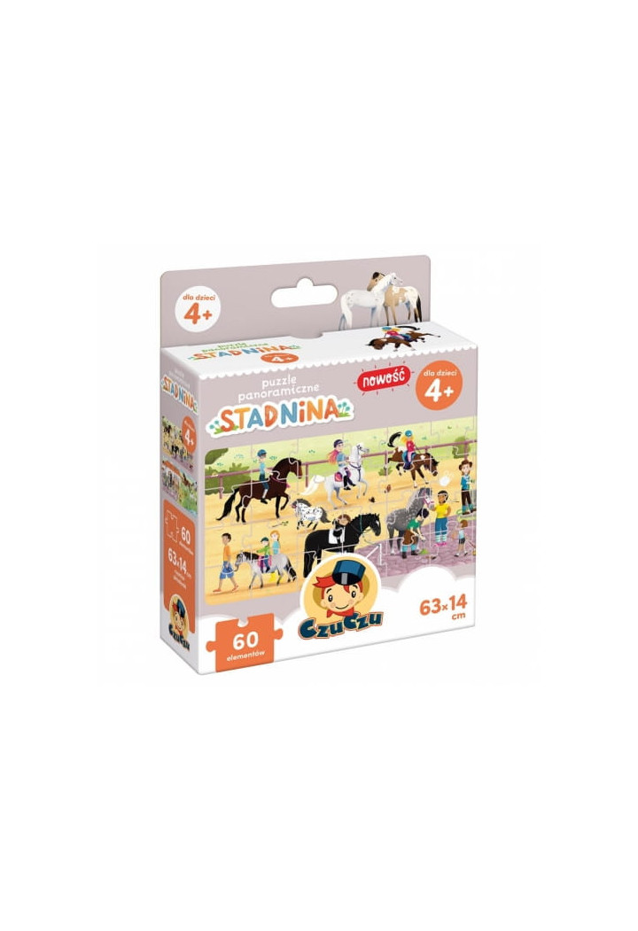 Puzzle CZUCZU Stadnina 60 elementów