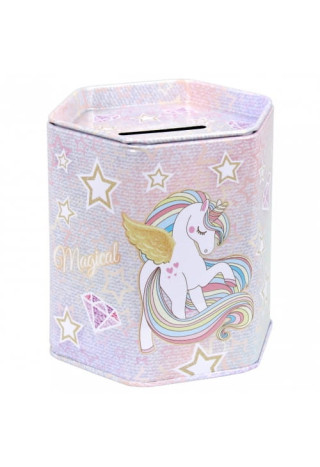 Skarbonka metalowa STARPAK Unicorn