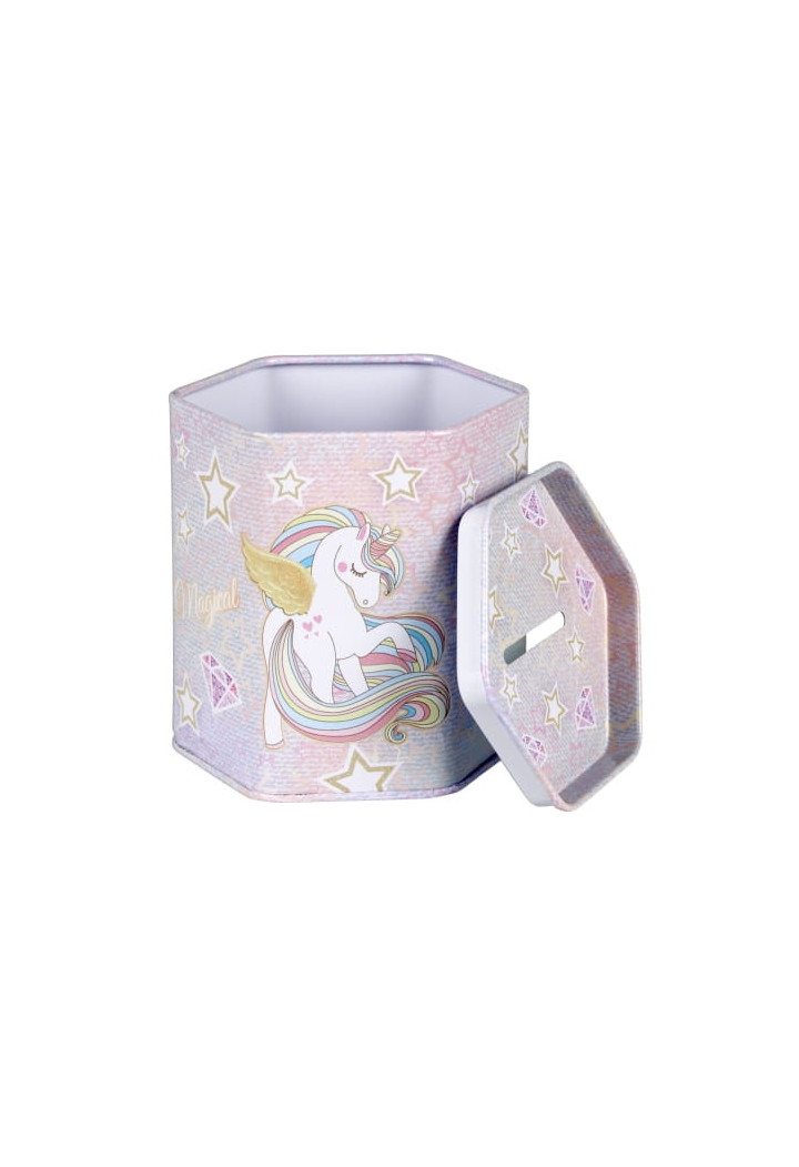Skarbonka metalowa STARPAK Unicorn