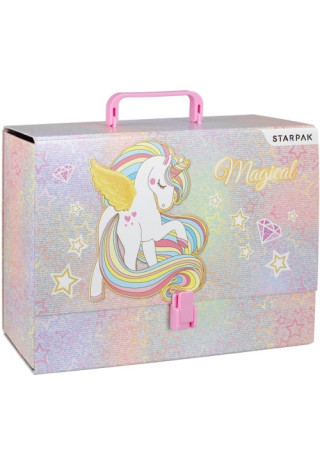 Teczka z rączką STARPAK Unicorn A4/95