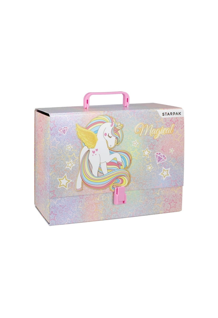 Teczka z rączką STARPAK Unicorn A4/95