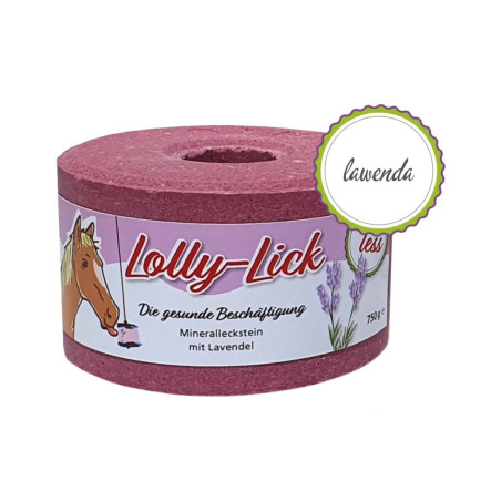 Lizawka LOLLY-LICK lawenda 750g