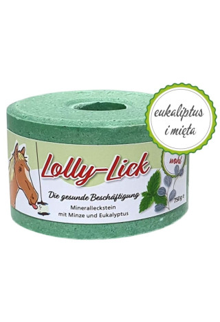 Lizawka LOLLY-LICK mięta/eukaliptus 750g