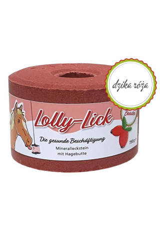 Lizawka LOLLY-LICK dzika róża 750g