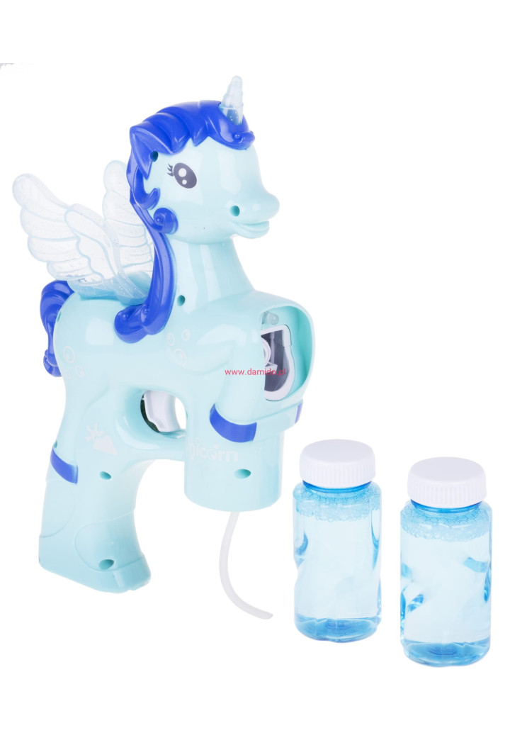 Pistolet Bańki Mydlane JIADIHONG Jednorożec