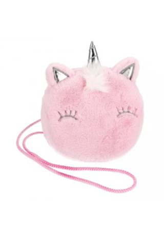 Torebka na ramię STARPAK Unicorn Rose pluszowa