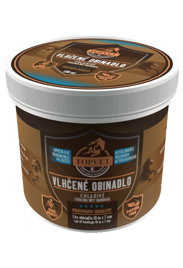 Bandaż chłodzący TOPVET nawilżony