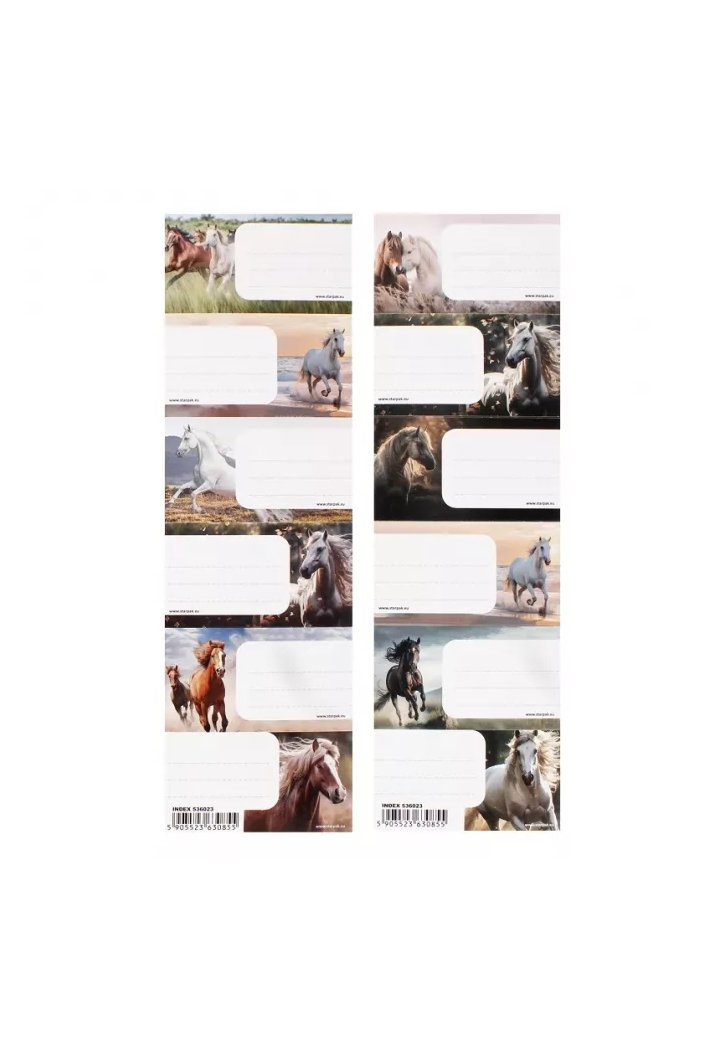 Naklejki na zeszyt STARPAK Horses