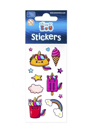Naklejki STICKERBOO Unicorn icecream
