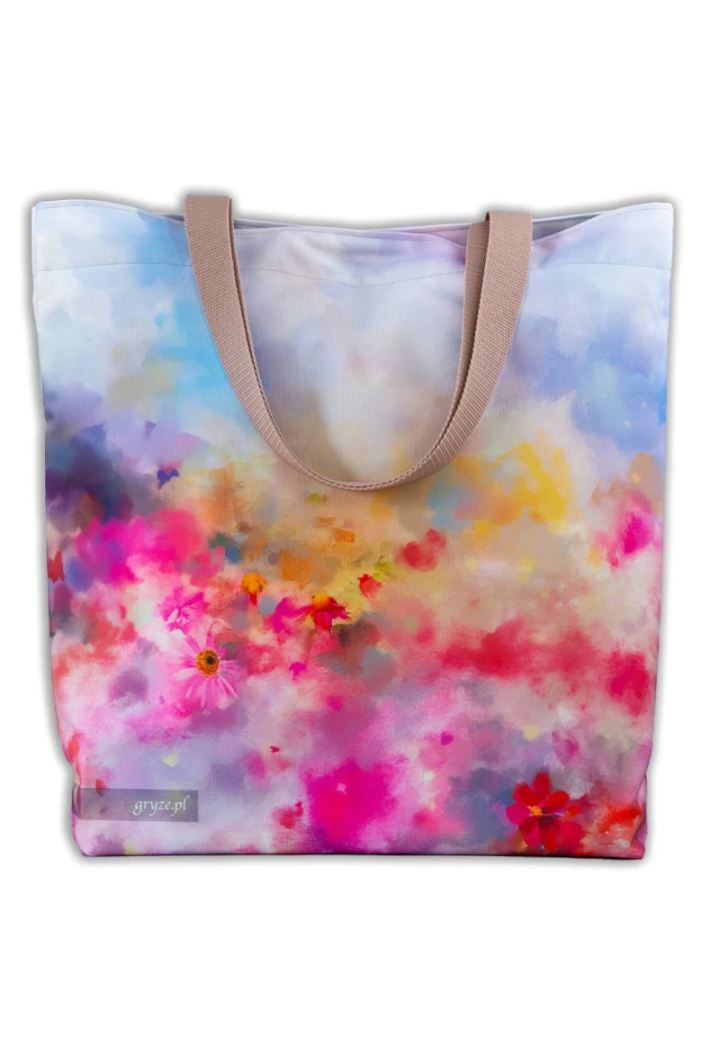 Torba na ramię GRYZE White horse pink 06 46x50