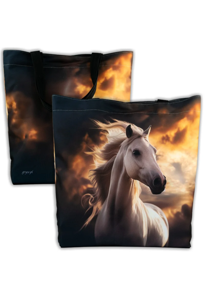 Torba na ramię GRYZE White horse sunset 07 46x50