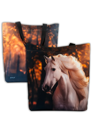 Torba na ramię GRYZE White horse forest 08 46x50