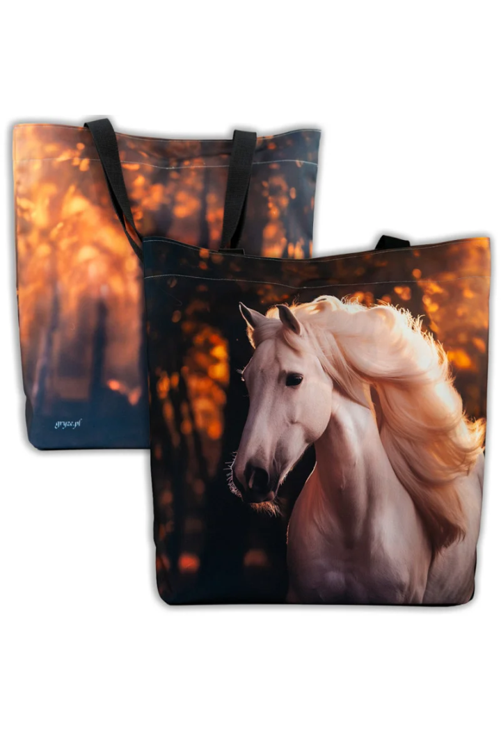 Torba na ramię GRYZE White horse forest 08 46x50