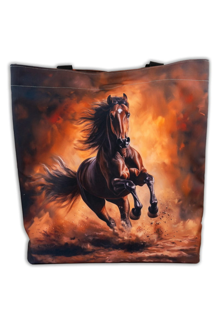 Torba na ramię GRYZE Rear horse brown 11 46x50