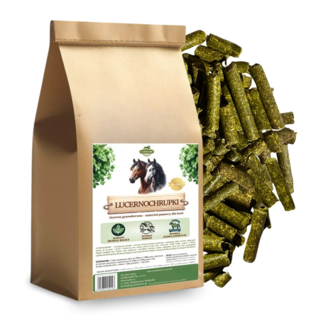 Chrupki z lucerny SAMFARM 10kg