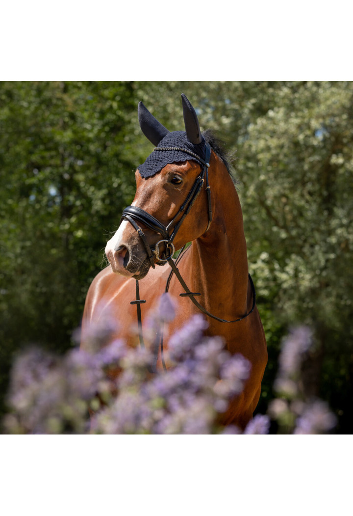 Nauszniki wyciszające dla koni QHP Flore Soundless | Sklep jeździecki Horse-Trade.pl