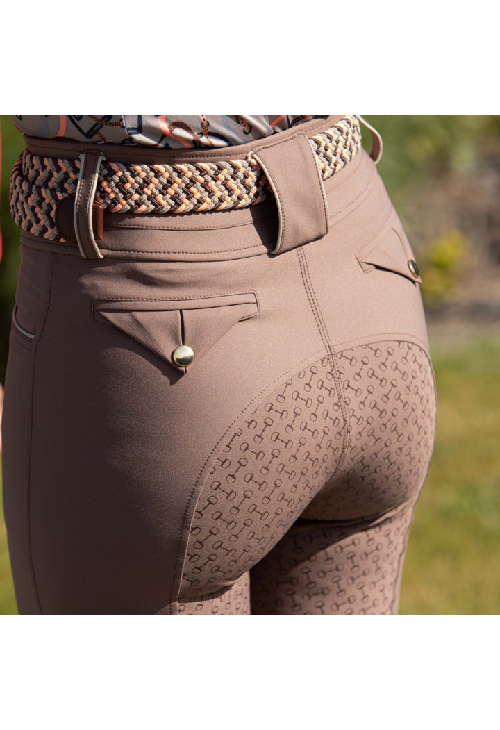 Bryczesy HH Classy 26SS d. coffee/quartz 38