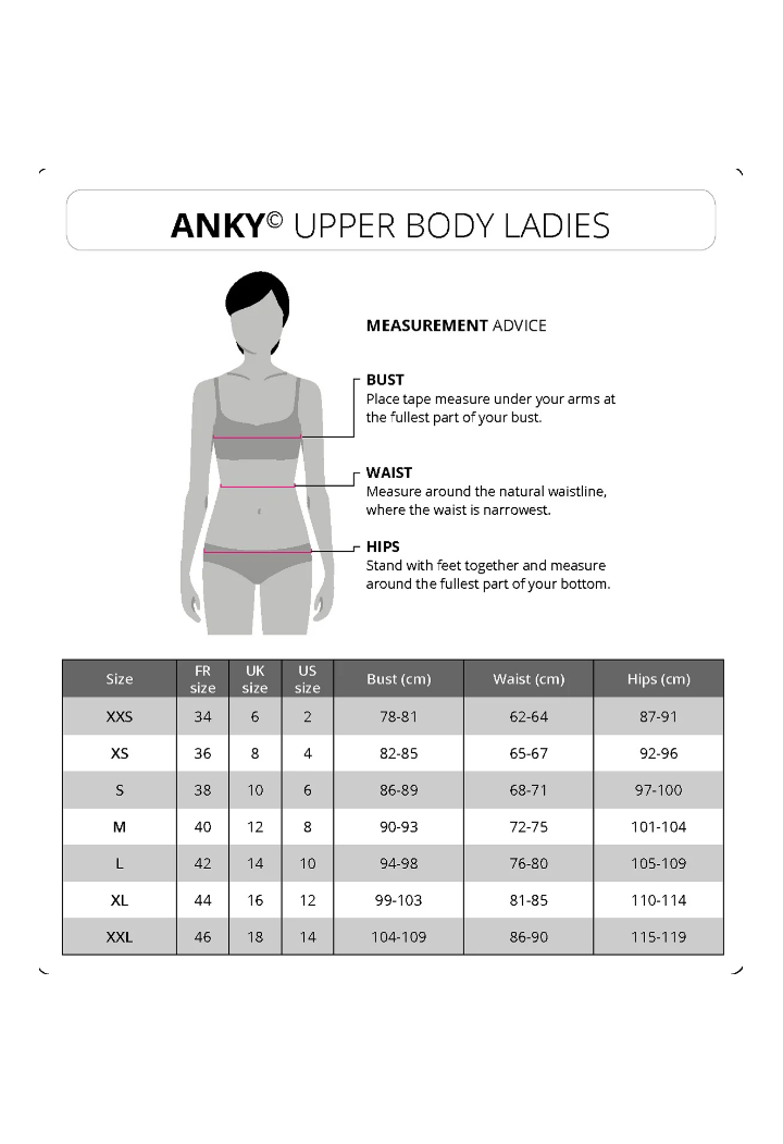 Koszulka ANKY Mockneck 25AW damska