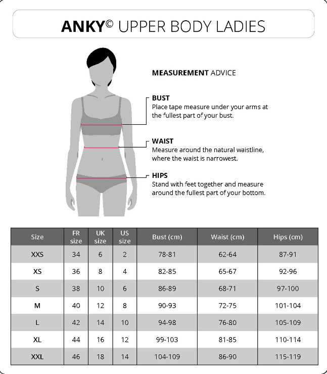 Koszulka ANKY Mockneck 25AW damska