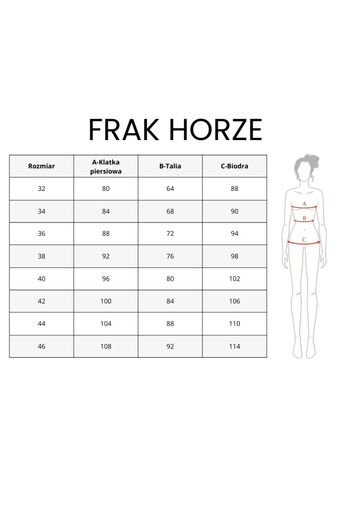 Frak HORZE Carla damski