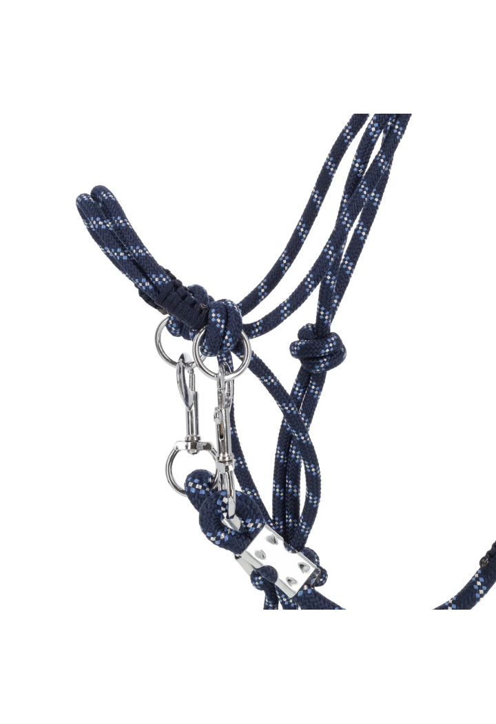 Kantar sznurkowy+wodze QHP Aubree 26SS m.bl/na CS