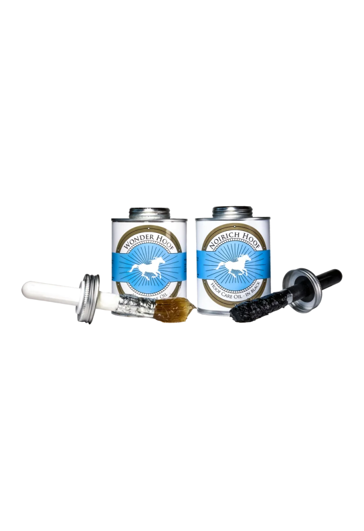 Olej do kopyt SCANDIA Noirich Hoof z pędzlem 400ml