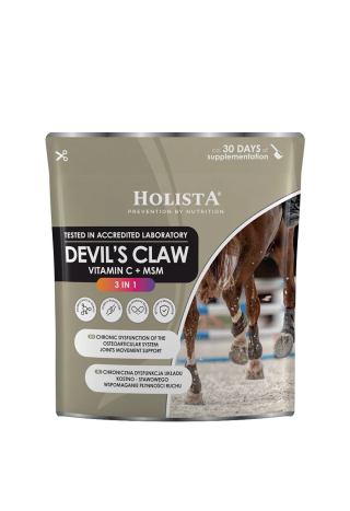 Suplement Devils Claw 3 in 1 HOLISTA 1000g