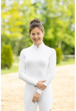 Koszulka konkursowa z długim rękawem COVALLIERO wiosna/lato 2026 damska