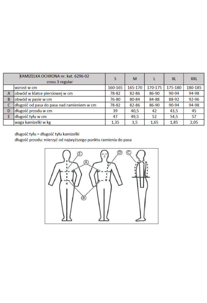 Kamizelka ochronna KOMPERDELL CrossRegular 3