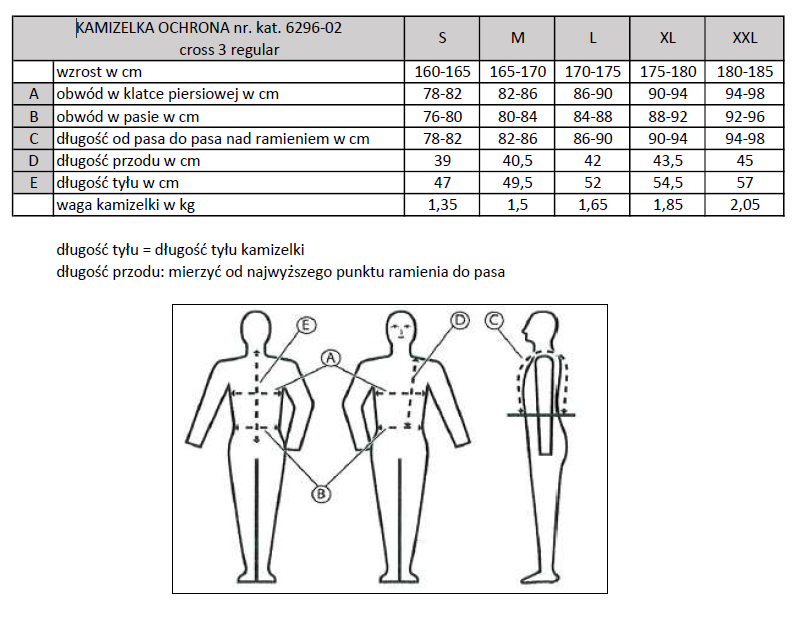 Kamizelka ochronna KOMPERDELL CrossRegular 3