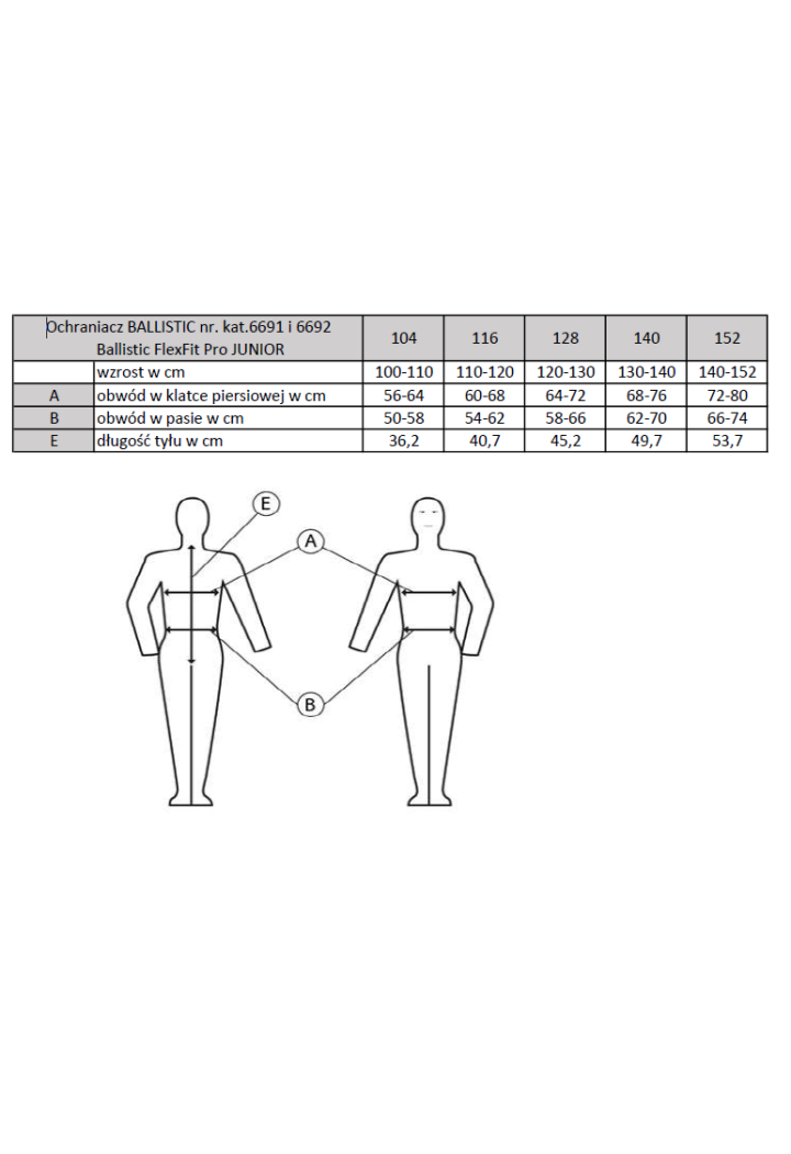 Kamizelka ochronna KOMPERDELL Ballistic Junior