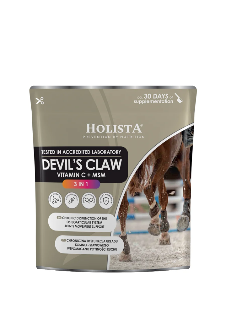 Suplement Czarci Pazur HOLISTA Devils Claw 500g