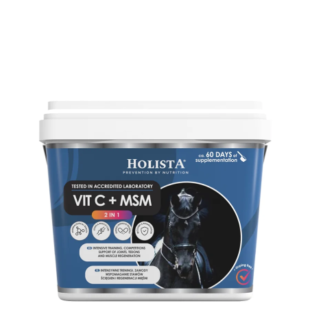 Suplement HOLISTA Vitamin C+MSM 1000g