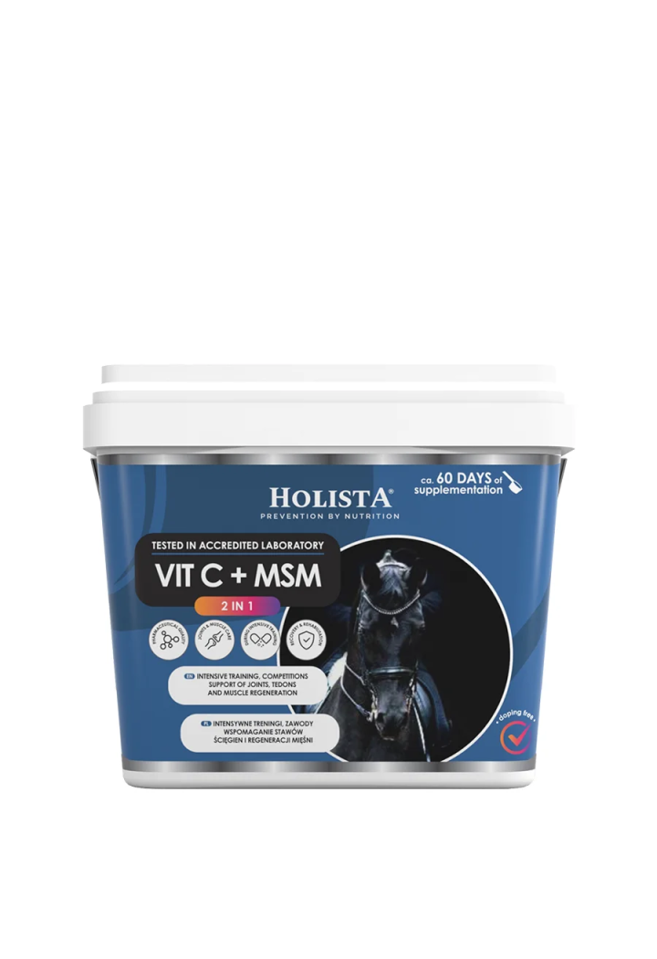Suplement HOLISTA Vitamin C+MSM 1000g