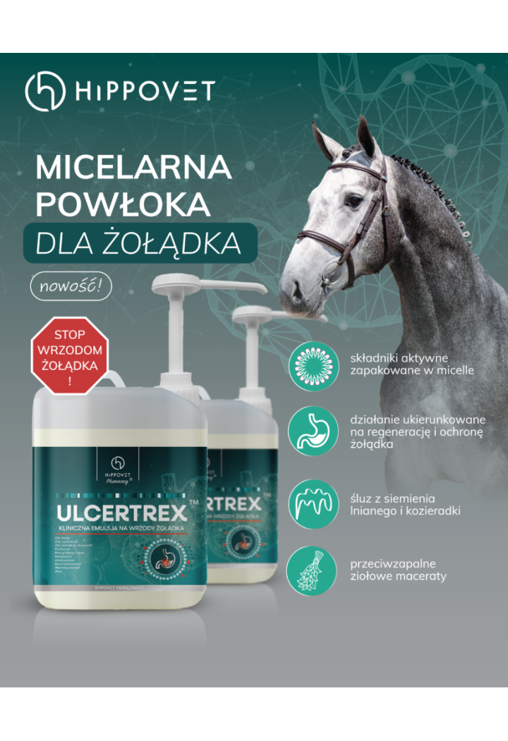 Suplement HIPPOVETPharmacy UlcerTrex wrzody 2,5l