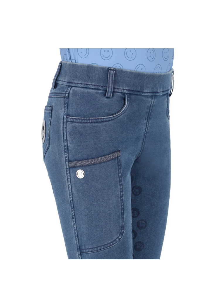 Legginsy jeansowe QHP Rosalynn wiosna lato 2026 młodzieżowe