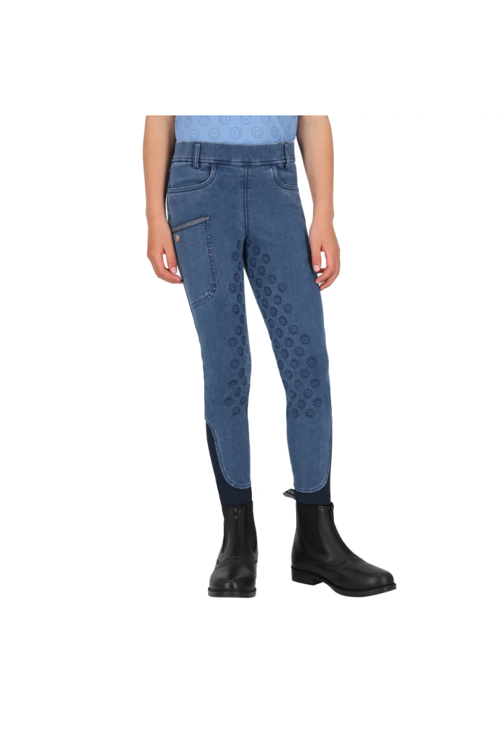 Legginsy jeansowe QHP Rosalynn wiosna lato 2026 młodzieżowe