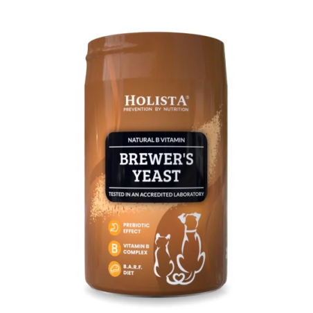Drożdże HOLISTA Brewer'sYeast dla psa i kota 200g