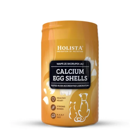 Wapń HOLISTA CalciumEggShells dla psa i kota 300g
